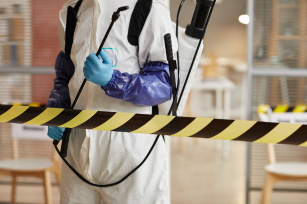 Professional Unattended Death Cleanup technician working in Cloverdale, IN
